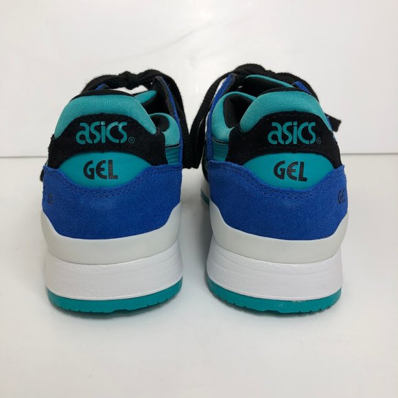 ASICS GEL-Lyte III Women's Size 6.5 Casual Athletic Shoes Green/Blue/Black H7D7L - Picture 6 of 8